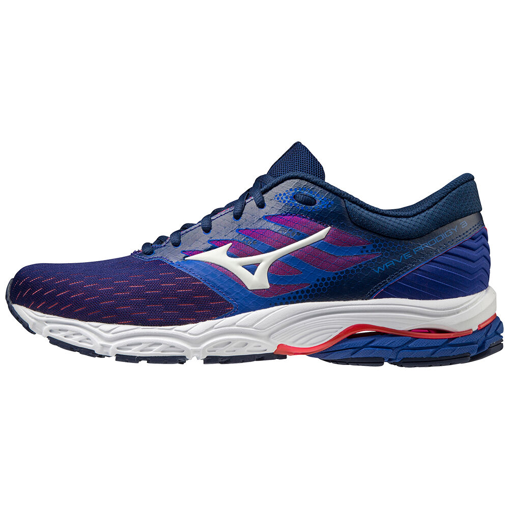 Panske Bezecke Topanky Mizuno Wave Prodigy 3 Modre/Biele Vypredaj VJIO85713